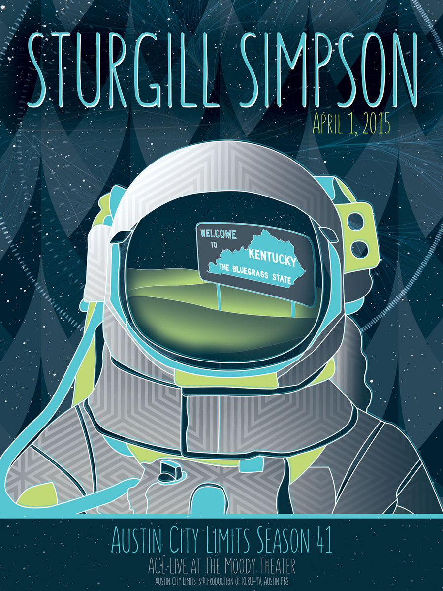 Sturgill Simpson concert tour poster 2026